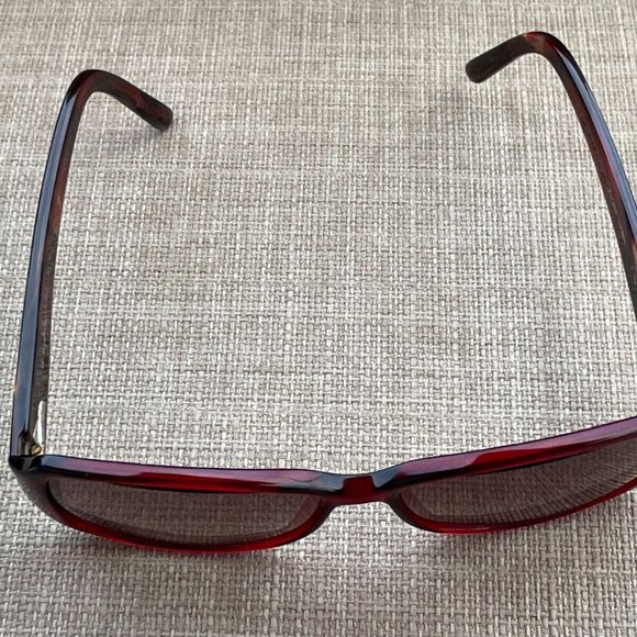 Escada Women Sunglasses Red Tone Frame VES087S Eye Wear Shades Made in Italy - Picture 11 of 12